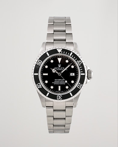 Mies | Pre-Owned & Vintage Watches | Rolex Pre-Owned | Sea Dweller 16600 Oyster Perpetual Steel Black Steel Black