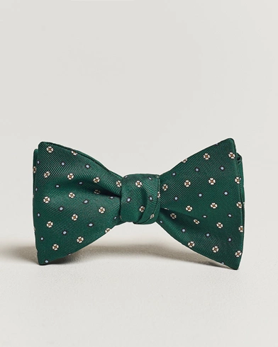 Mies |  | E. Marinella | Silk Bow Tie Dark Green