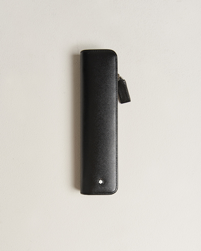 Mies |  | Montblanc | Leather Pen Pouch w Zip Black