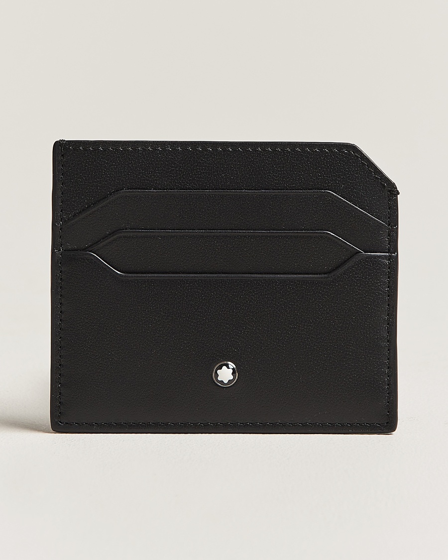 Montblanc Selection Soft Card Holder 6bcc Black – Musta