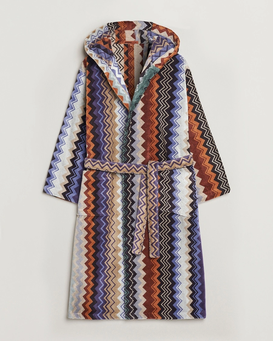Missoni Home Giacomo Bathrobe Verde Multi – Monivärinen
