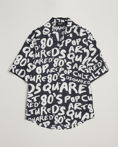 Mies | Dsquared2 | Dsquared2 | Pop 80's Bowling Shirt Black