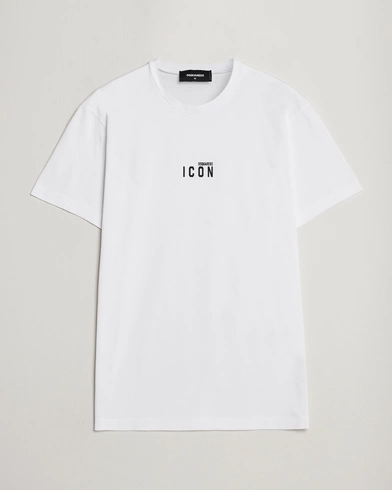 Mies | Dsquared2 | Dsquared2 | Icon Small Logo Crew Neck T-Shirt White