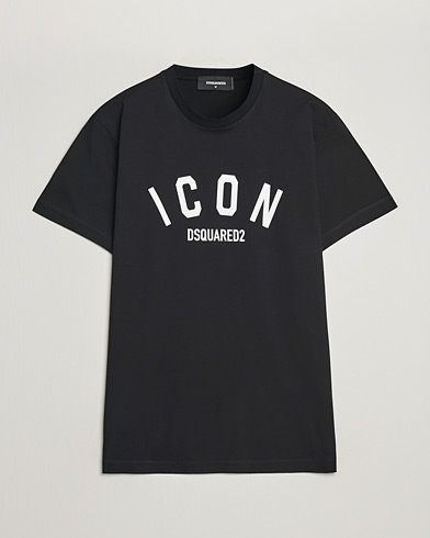 Mies | Dsquared2 | Dsquared2 | Cool Fit Be Icon Crew Neck T-Shirt Black