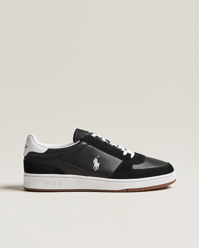 Mies | Ralph Lauren Holiday Gifting | Polo Ralph Lauren | CRT Leather/Suede Sneaker Black/White