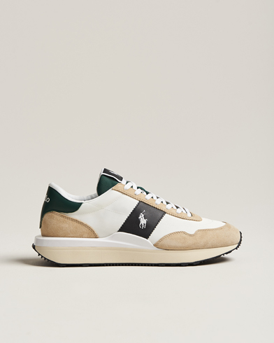 Mies |  | Polo Ralph Lauren | Train 89 Running Sneaker Suede/Mesh White