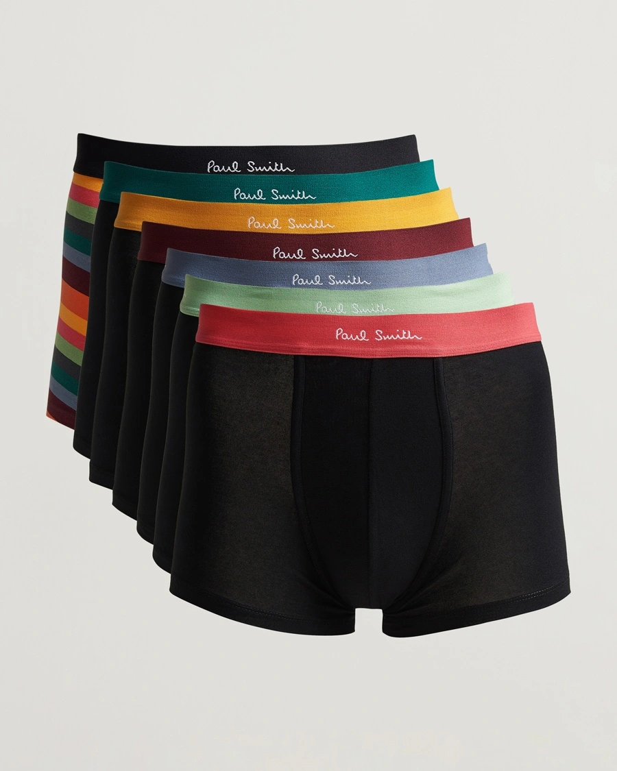 Paul Smith 7-Pack Trunk Black – Musta