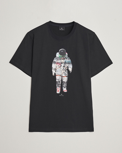Mies |  | PS Paul Smith | Astronaut Crew Neck T-Shirt Black