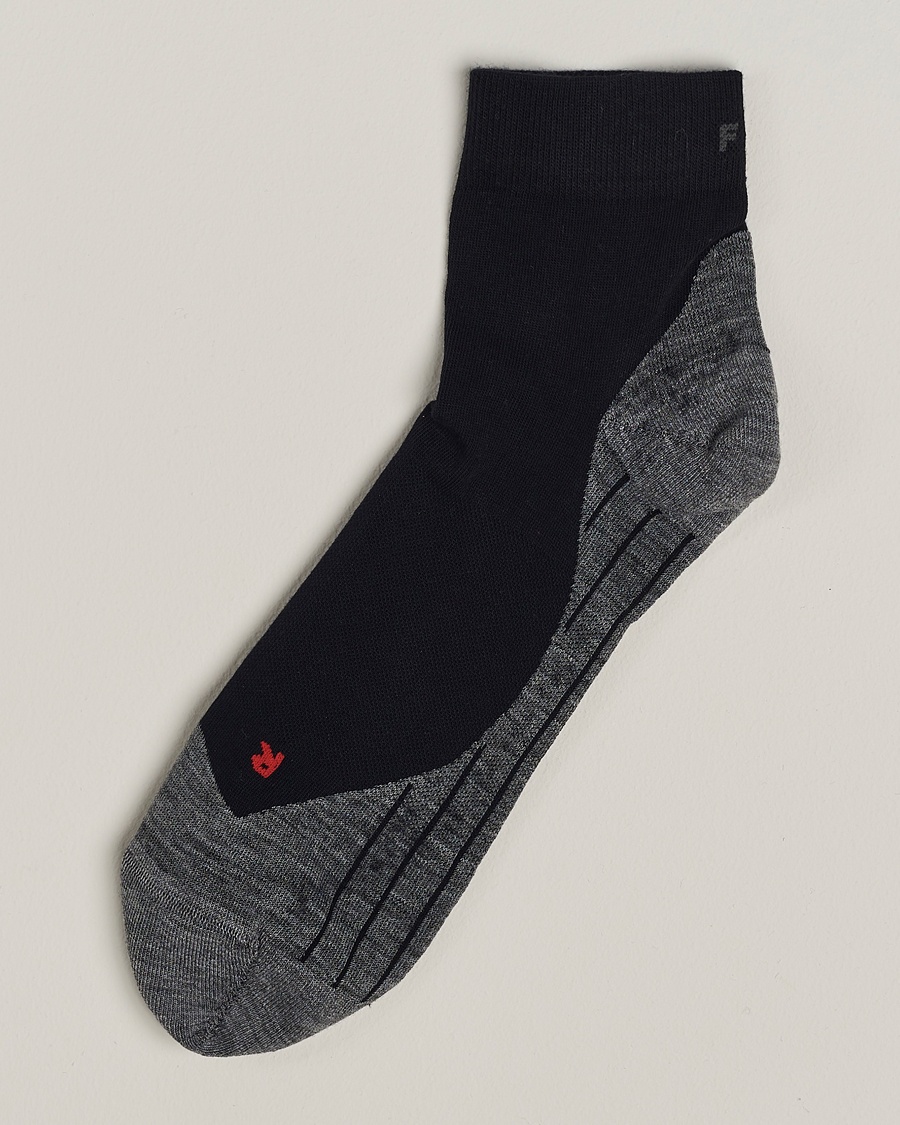 Falke RU4 Endurance Short Running Socks Black Mix – Harmaa