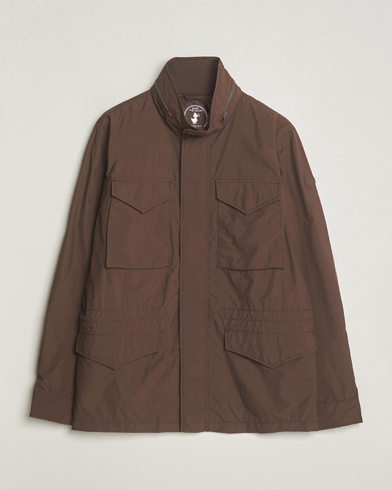Mies |  | Save The Duck | Mako Water Repellent Nylon Field Jacket Soil Brown