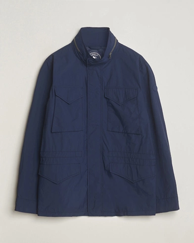 Mies |  | Save The Duck | Mako Water Repellent Nylon Field Jacket Navy Blue