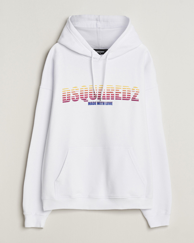 Mies | Dsquared2 | Dsquared2 | Loose Fit Hoodie White
