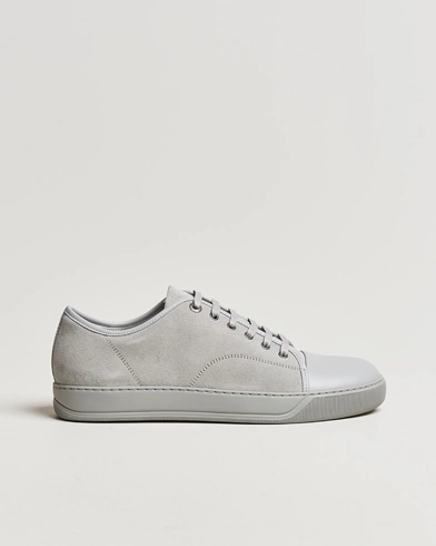 Mies |  | Lanvin | Nappa Cap Toe Sneaker Light Grey