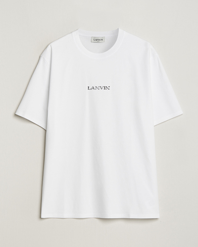 Mies |  | Lanvin | Embroidered Logo T-Shirt White