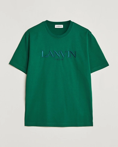 Mies |  | Lanvin | Paris Classic Logo T-Shirt Bottle Green