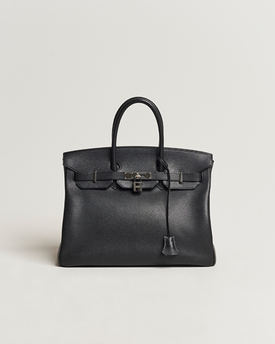 Mies | Gifts for Her | Hermès Pre-Owned | Birkin Bag 35 Togo Black 