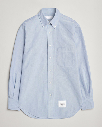 Mies |  | Thom Browne | Constrast Placket Oxford Shirt Light Blue