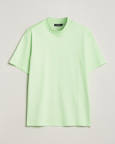 Mies |  | J.Lindeberg | Ace Mock Neck T-Shirt Paradise Green