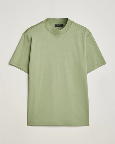 Mies |  | J.Lindeberg | Ace Mock Neck T-Shirt Oil Green