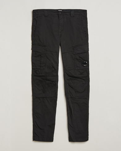 Mies | Cargo-housut | C.P. Company | Satin Stretch Cargo Pants Black