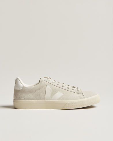 Mies |  | Veja | Campo Suede Sneaker Natural White