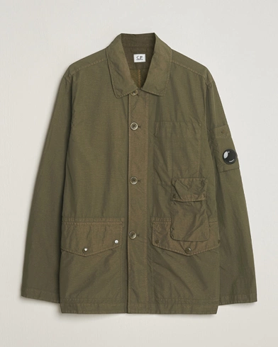 Mies | Nykyaikaiset takit | C.P. Company | Flatt Nylon Coat Dark Olive