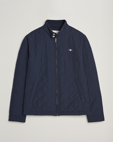 Mies | Tikkitakit | GANT | The Quilted Windcheater Evening Blue