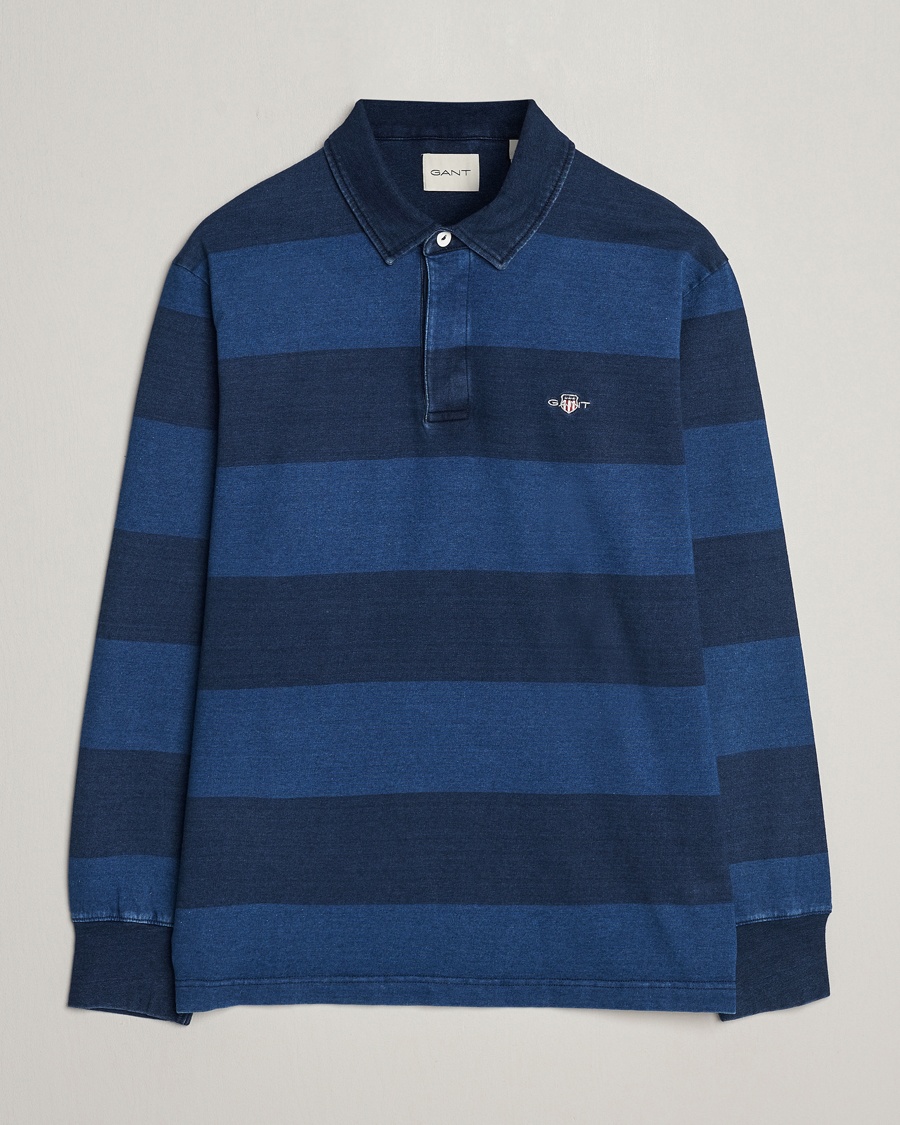 Gant Barstriped Rugger Navy/Indigo – Sininen
