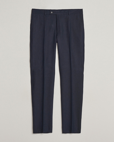  Bobby Linen Suit Trousers Navy
