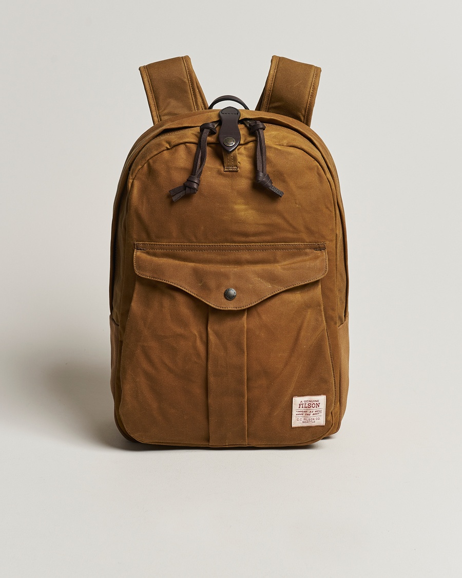 Filson Journeyman Backpack Tan – Ruskea