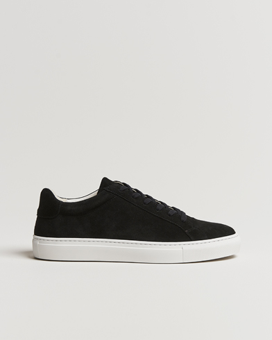 Mies | Tennarit | A Day's March | Suede Marching Sneaker Black