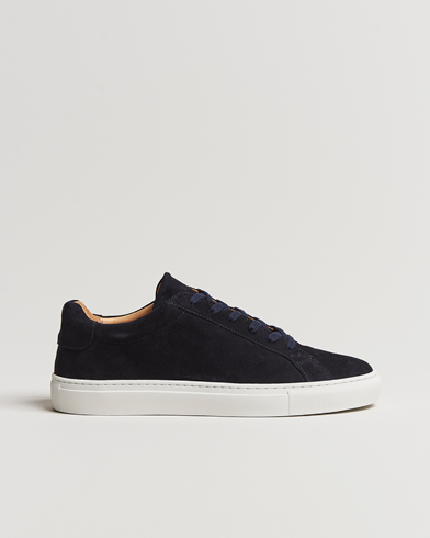 Mies | Tennarit | A Day's March | Suede Marching Sneaker Navy