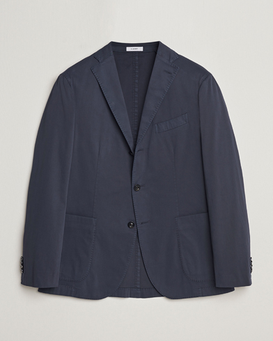 Mies |  | Boglioli | K Jacket Cotton Stretch Blazer Navy