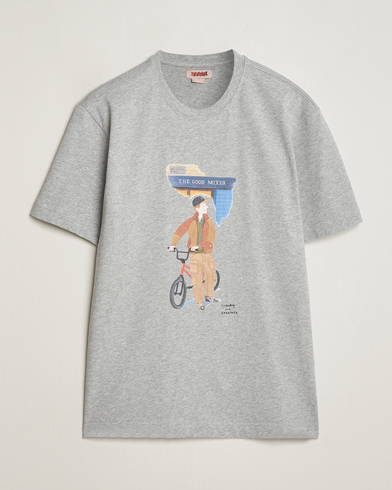 Mies |  | Baracuta | Slowboy Arlington Cotton T-Shirt Grey Melange