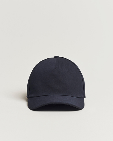 Mies |  | Zegna | Cotton/Wool Baseball Cap Navy
