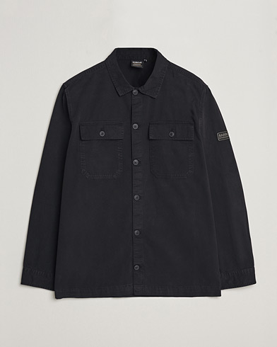 Mies |  | Barbour International | Adey Cotton Pocket Overshirt Black