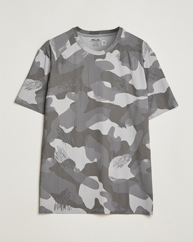 Mies |  | RLX Ralph Lauren | Peached Airflow Camo Crew Neck T-Shirt Grey