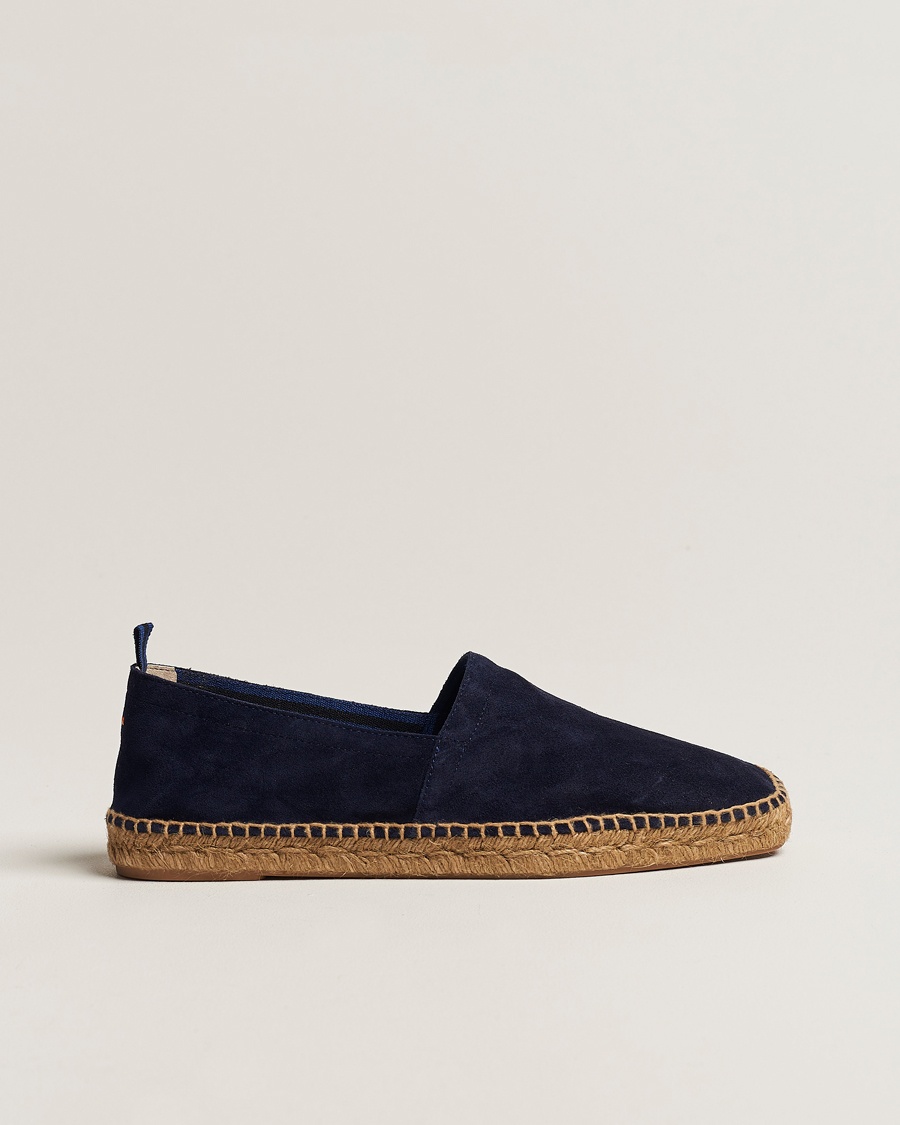 Castañer Pablo Casual Suede Espadrilles Azul Oscuro – Sininen