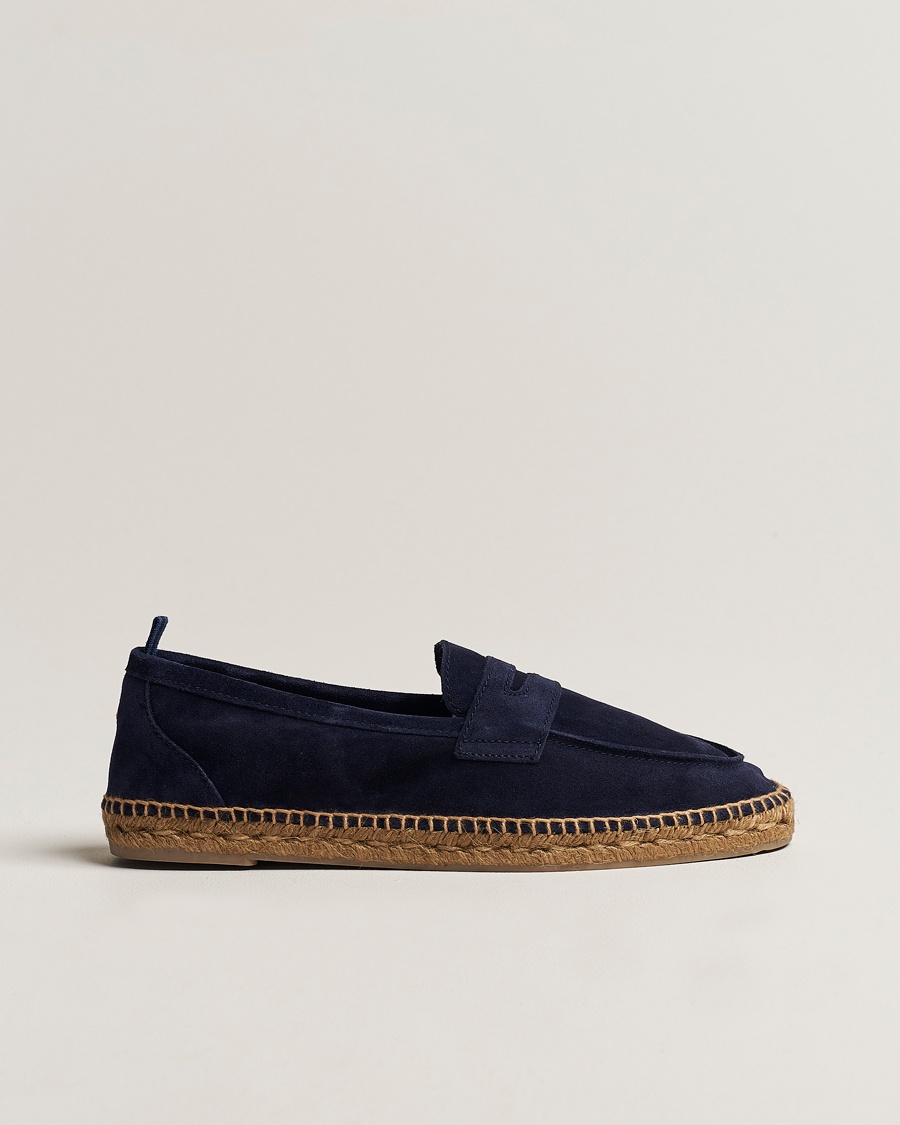 Castañer Nacho Casual Suede Loafers Azul Oscuro – Sininen