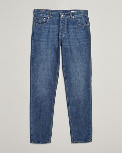 Mies |  | Brunello Cucinelli | Traditional Fit Jeans Dark Blue Wash