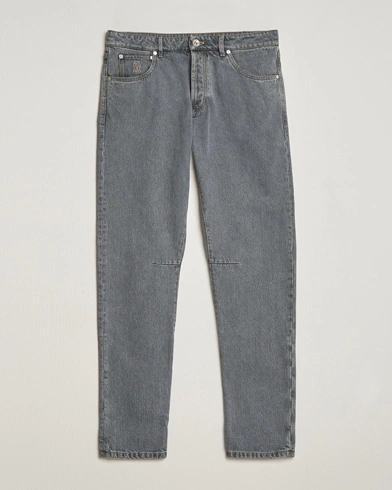 Mies | Tapered fit | Brunello Cucinelli | Leisure Fit Jeans Grey Wash