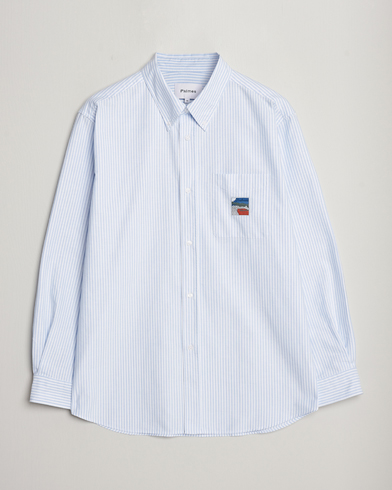 Mies | Palmes | Palmes | Deuce Oxford Shirt Light Blue Stripe