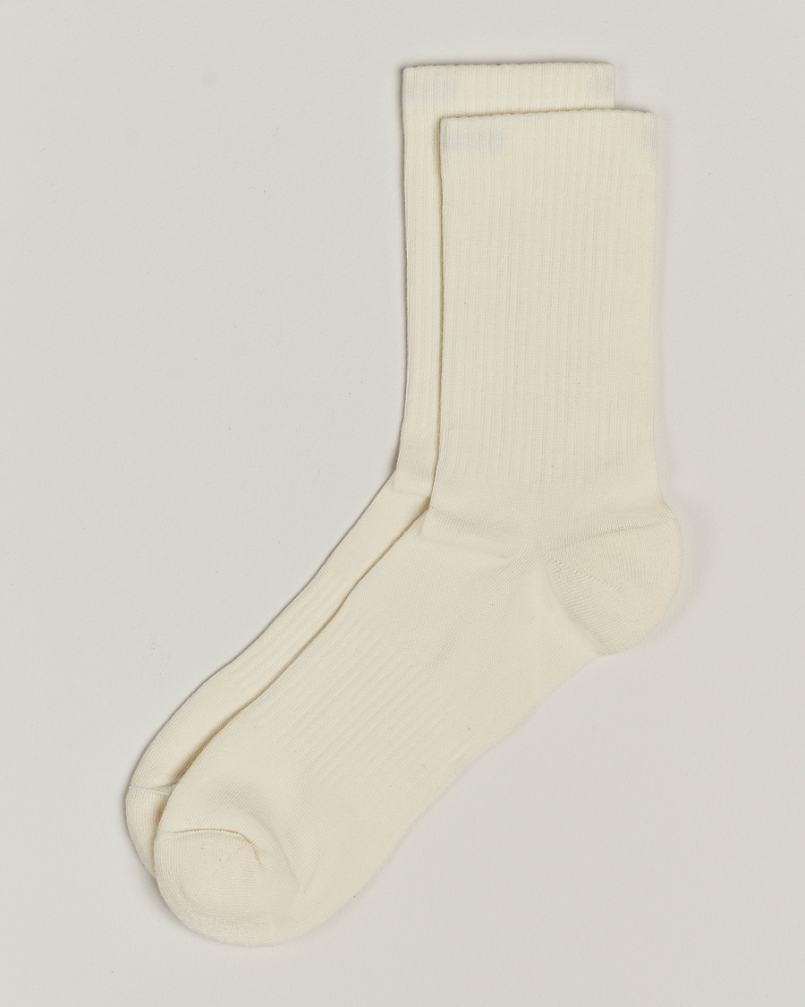 Sweyd Crew Cotton Socks White – Valkoinen