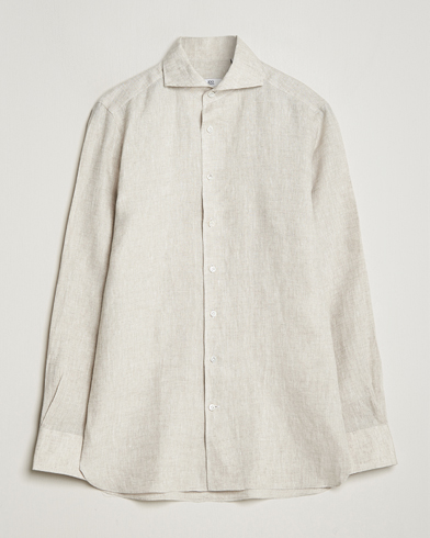 Mies |  | 100Hands | Linen Shirt Oatmeal