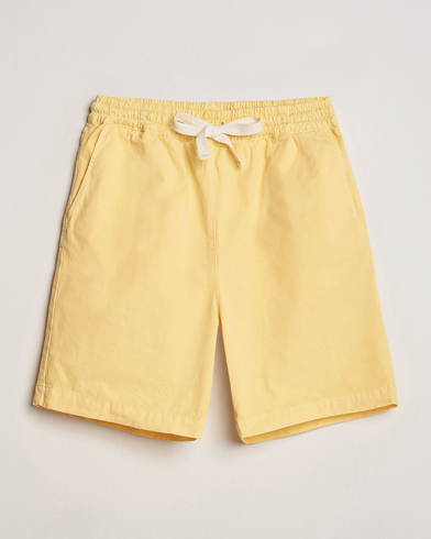  Drawstring Shorts Light Yellow