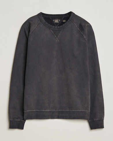 Mies |  | RRL | Raglan Sleeve Sweatshirt Black Indigo