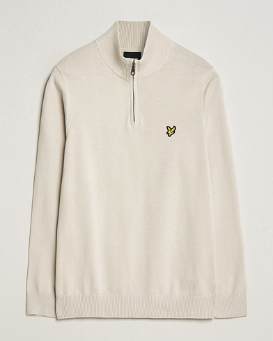 Mies |  | Lyle & Scott | Cotton Knitted Half Zip Cove