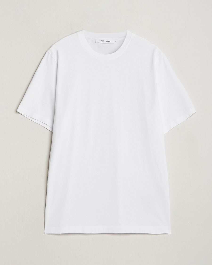 Samsøe Samsøe Christian T-shirt White – Valkoinen