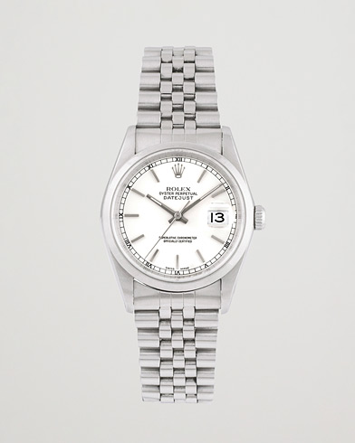 Käytetty |  | Rolex Pre-Owned | Datejust 16200 Oystert Perpetual Steel Silver