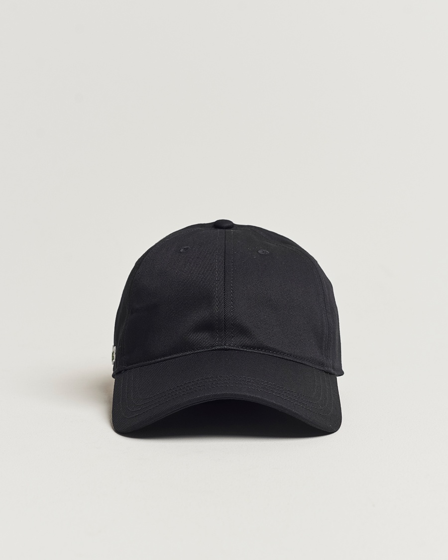 Lacoste Cap Black – Musta